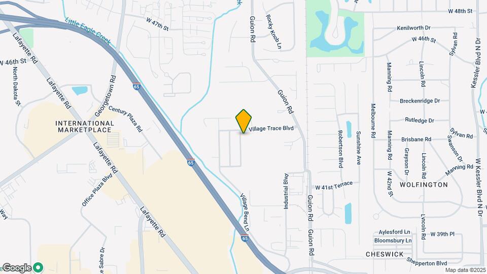 4317 Village Trace Dr Map and Location Details