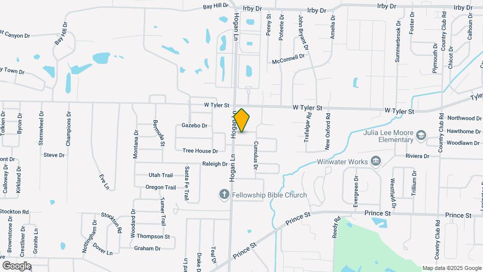 4055 Glenwood Dr Map and Location Details