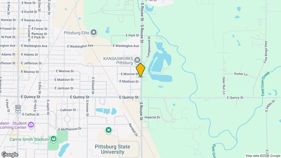 1010 S Rouse St Map and Location Details