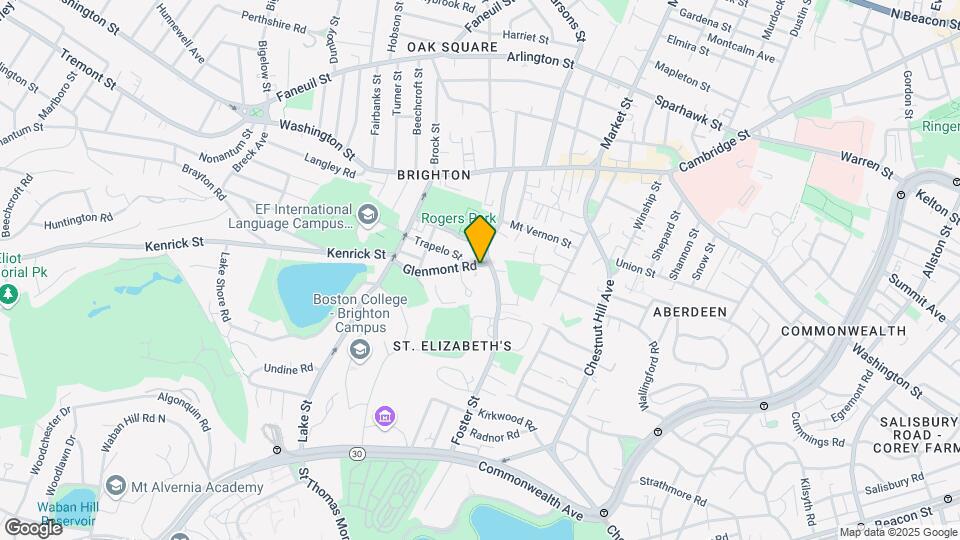 8 Glenmont Rd, Unit 2 Map and Location Details