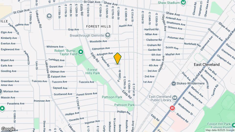 12721 Barrington Ave Map and Location Details