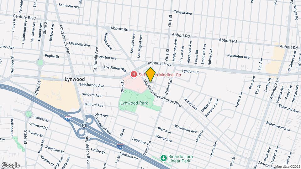 3641 Martin Luther King Jr Blvd Mapa y Detalles de la Ubicación