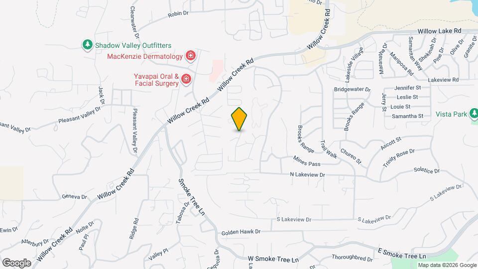 3150 Cascades Ct Map and Location Details