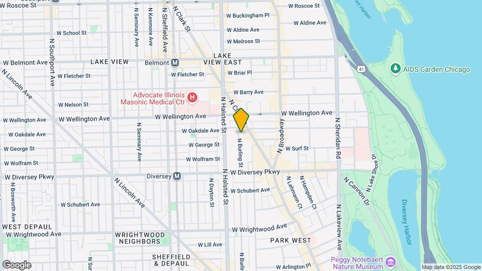 2919 N Burling St Mapa y Detalles de la Ubicación