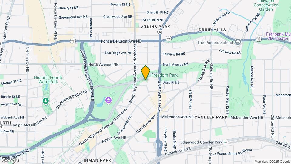 550 Seminole Ave NE Map and Location Details