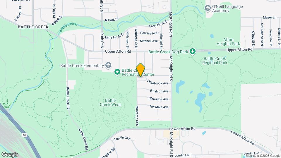 2155 Edgebrook Ave Map and Location Details