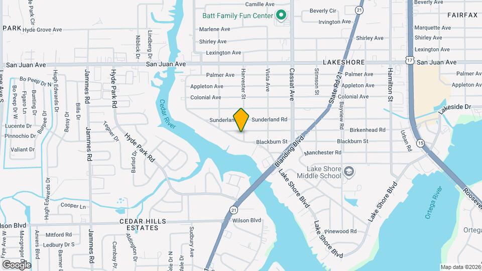 5202 Birkenhead Rd Map and Location Details