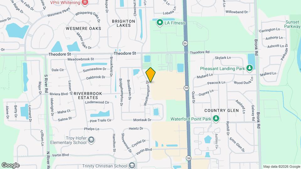 1424 Westhampton Dr, Unit 1424 Westhampton Drive Map and Location Details
