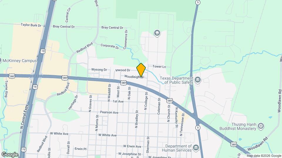 807 Woodleigh Dr Map and Location Details