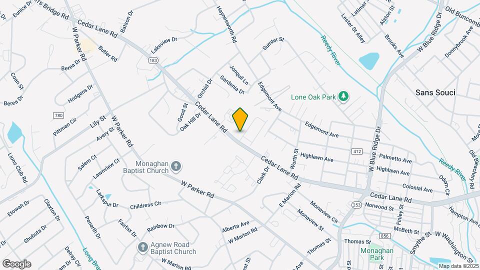 409 Hampton Townes Dr Map and Location Details