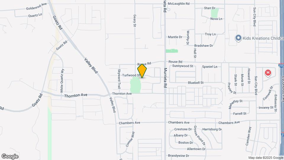 25820 Boulder Rock Pl Map and Location Details