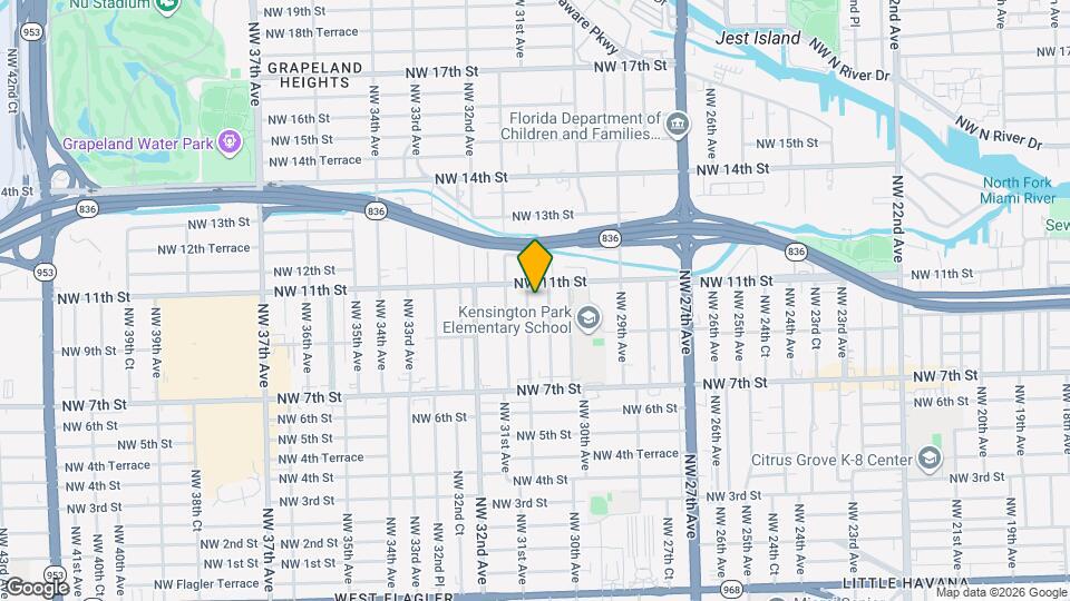 1011 NW 30th Pl Mapa y Detalles de la Ubicación