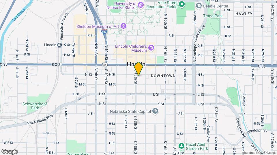 1320 N St Mapa y Detalles de la Ubicación