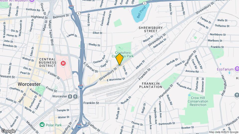 157 Shrewsbury St-Unit -4 Map and Location Details