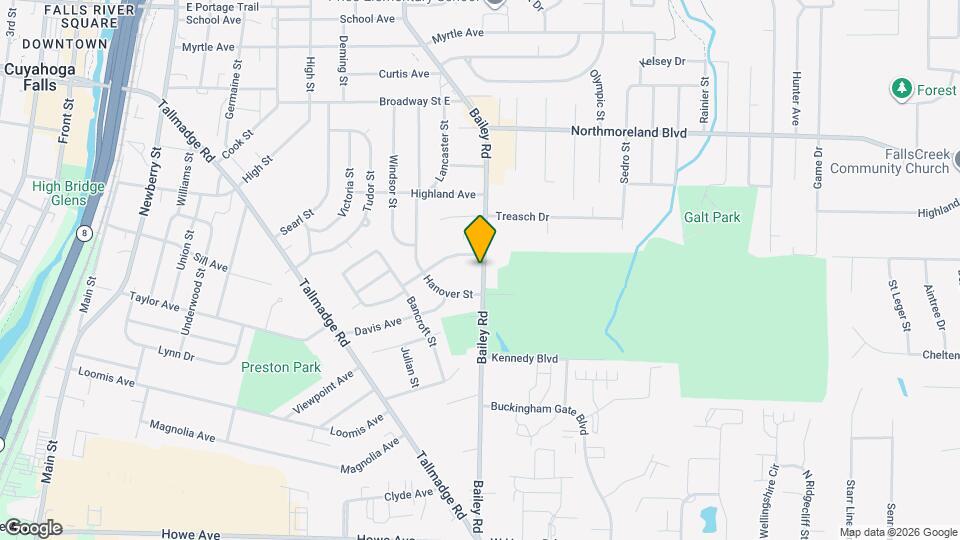 1660 Bailey Rd, Unit #1664 Map and Location Details