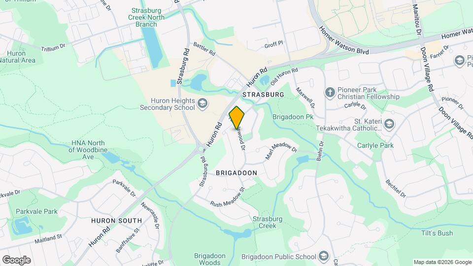 166 Templewood Dr Map and Location Details