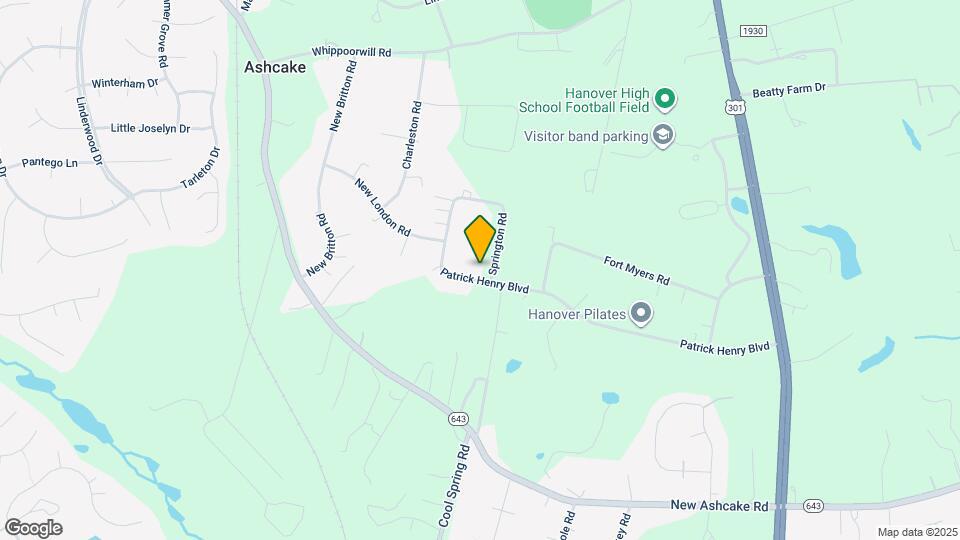 8358 Patrick Henry Blvd Map and Location Details