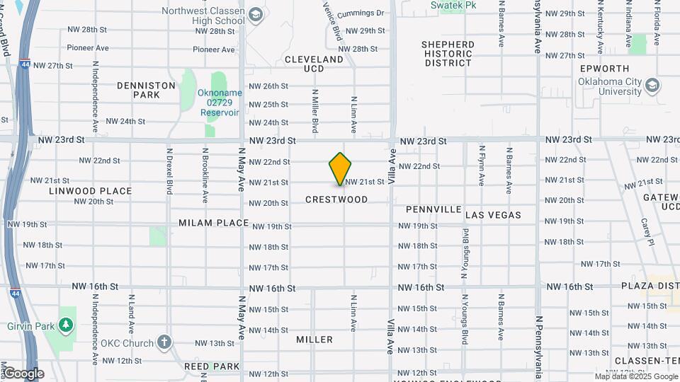 2115 N Linn Ave Map and Location Details