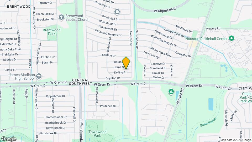 3126 Kelling St Map and Location Details