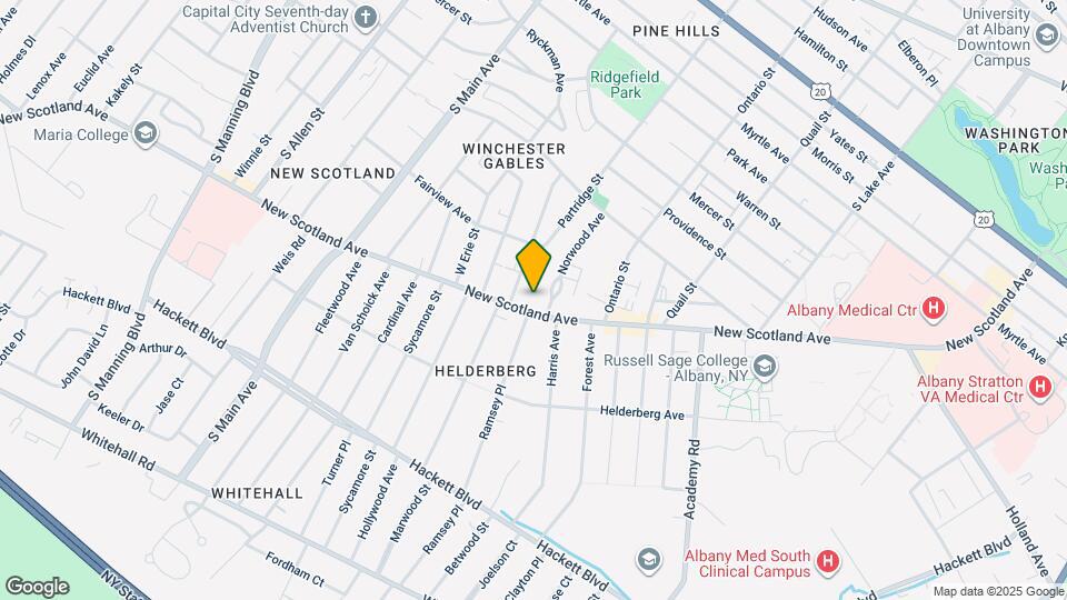 353 New Scotland Ave Map and Location Details