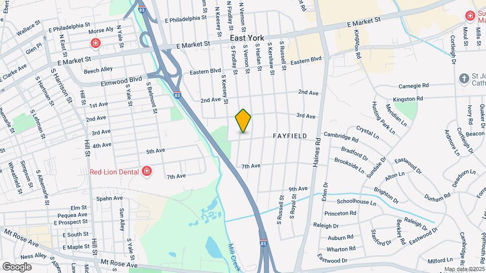 361 S Findlay St Map and Location Details