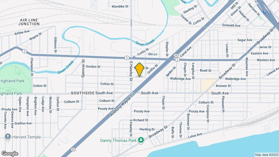 1021 Walbridge Ave Map and Location Details