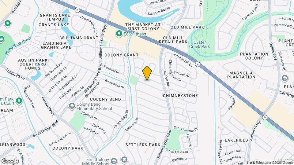 3027 Windmill St Map and Location Details