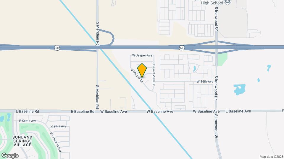 2611 W Gypsum Ave Map and Location Details
