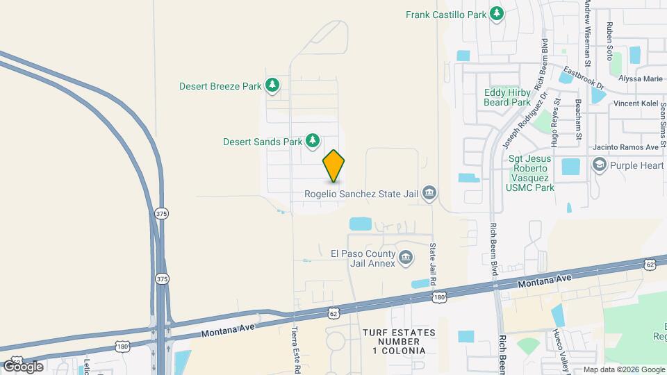 12361 Desert Dove Ave Map and Location Details