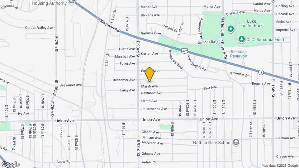 9417 Marah Ave Map and Location Details