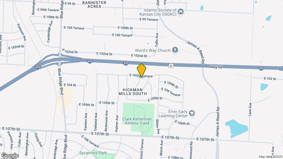 10325 Smalley Ave Map and Location Details