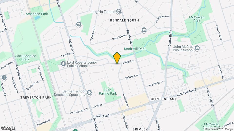 95 Citadel Dr Map and Location Details