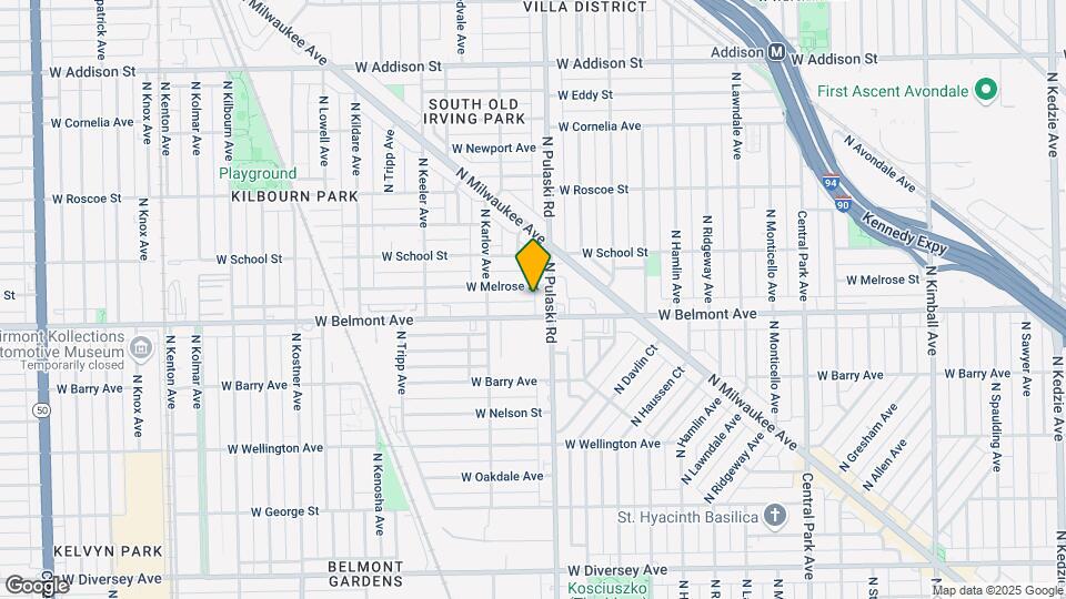 4015-4025 W Melrose St Mapa y Detalles de la Ubicación