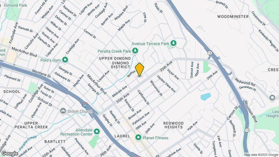 3914 Midvale Ave Mapa y Detalles de la Ubicación