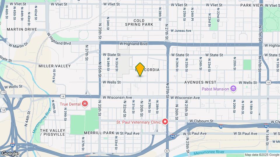 2936 W Wells St Map and Location Details