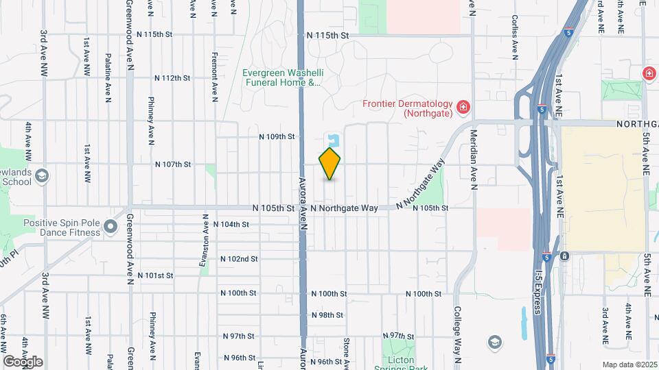 10532 Midvale Ave N Map and Location Details