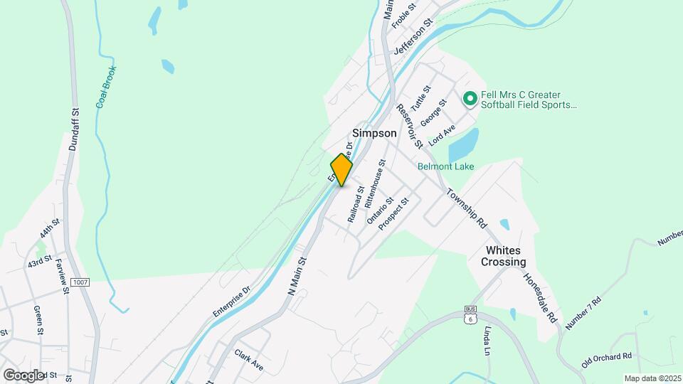 418 N Main St Map and Location Details