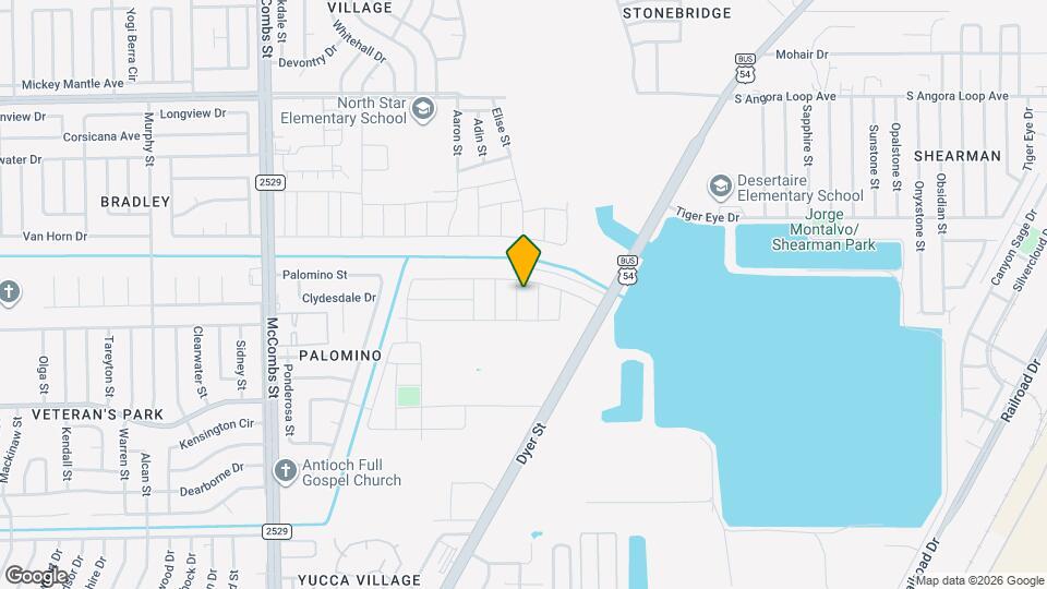 10624 Hidden Chapel Pl Map and Location Details