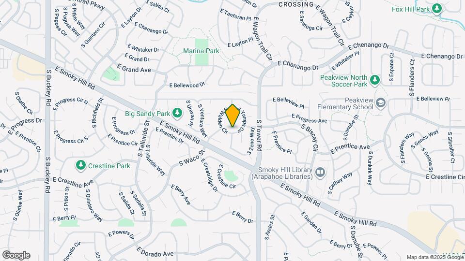 5248 S Walden Cir Map and Location Details