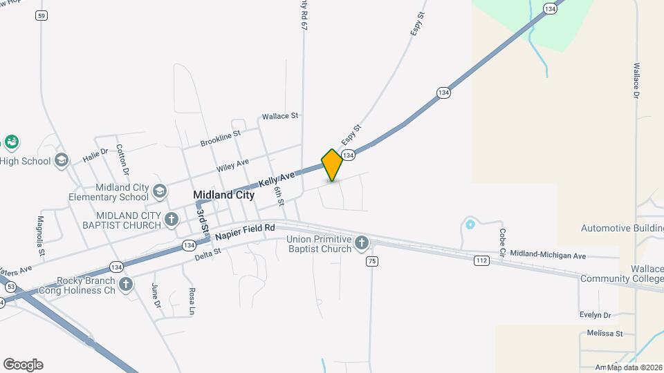 102 Parker Dr Map and Location Details