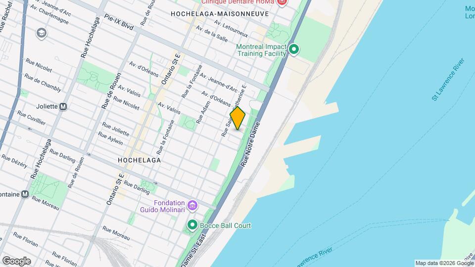 581 Valois Av Map and Location Details