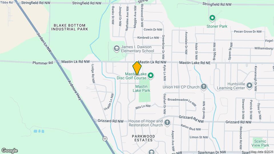 3304 Buttrey Dr NW Map and Location Details