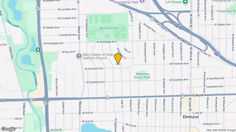 367 W Fremont Ave Map and Location Details