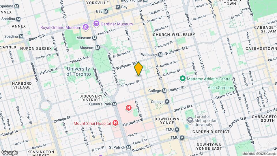 880 Bay St. Map and Location Details