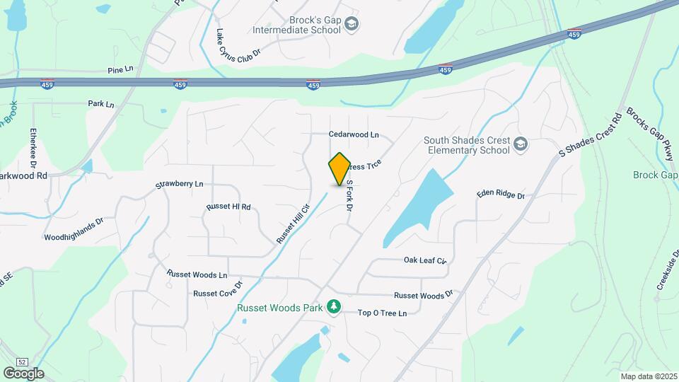 704 Southdale Cir Map and Location Details