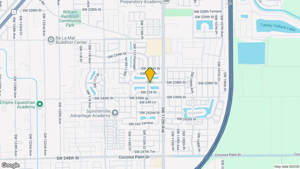 11280 SW 238th St Map and Location Details