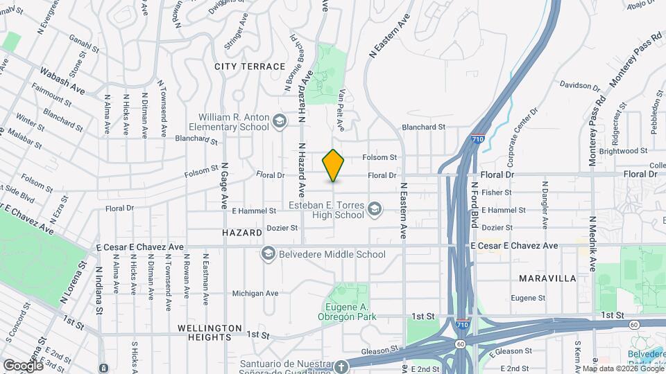 612 N Brannick Ave Map and Location Details