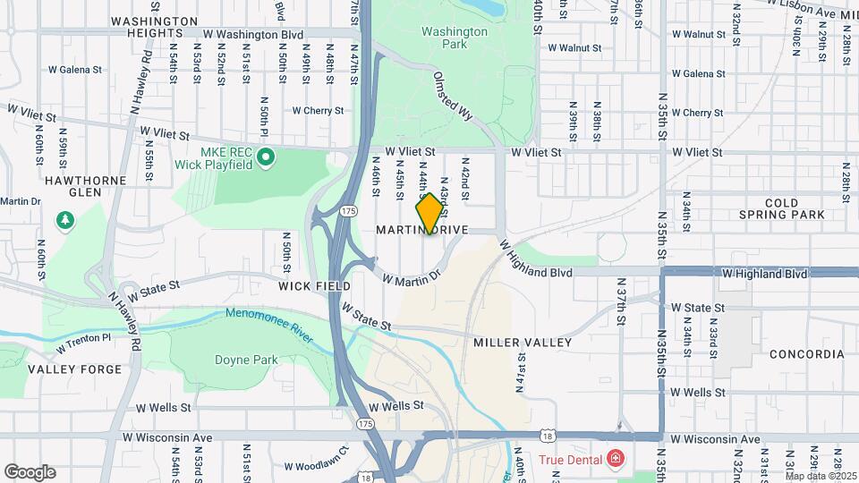 1158 N 44th St Mapa y Detalles de la Ubicación