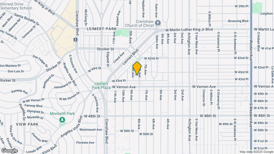 4319 8th Ave Map and Location Details