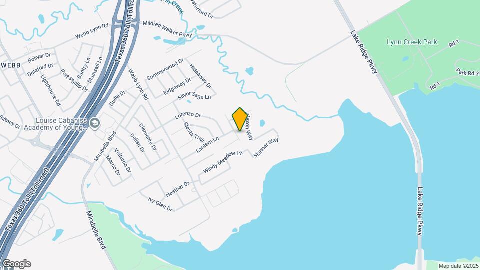 2920 Crystal Way Map and Location Details